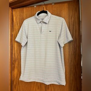 Vineyard Vines Boy’s Bradley Stripe Sankaty polo